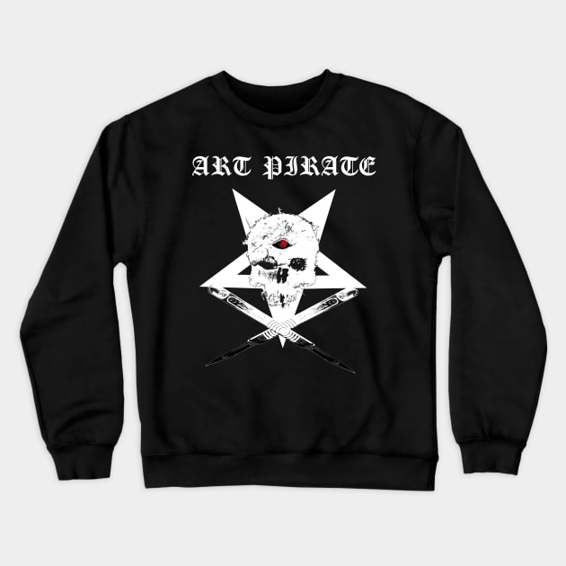 Art Pirate Bathory Logo Crewneck Sweatshirt by artpirate